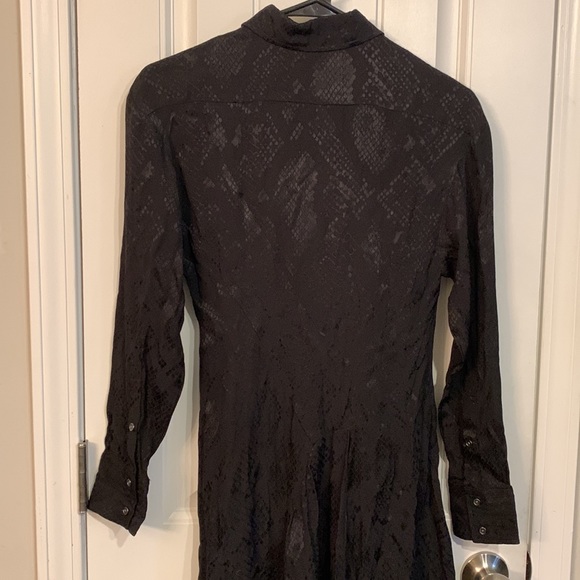 KOCHE COLLECTIVE Asymmetric Dress Black Size 2 - Picture 9 of 15